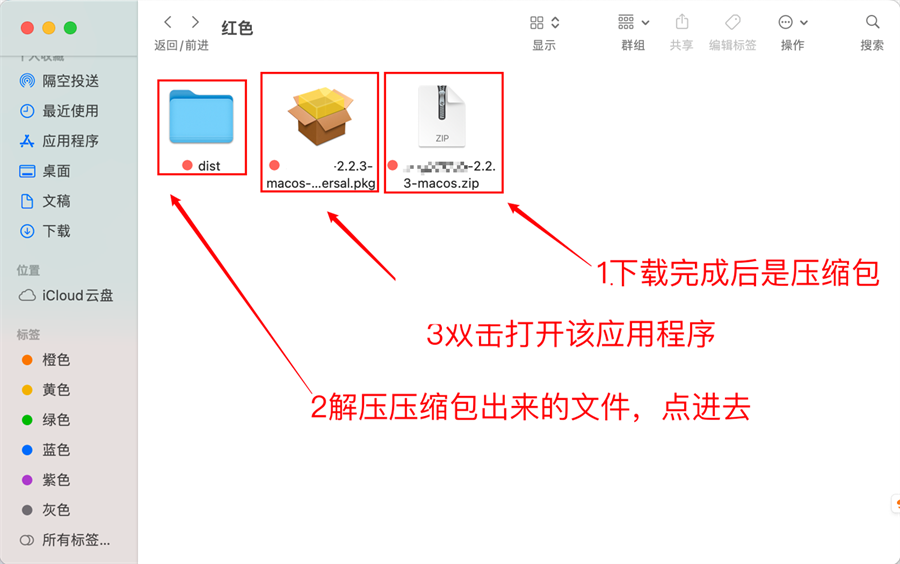 macOS (苹果电脑) 步骤 1 - 下载 DMG 安装包